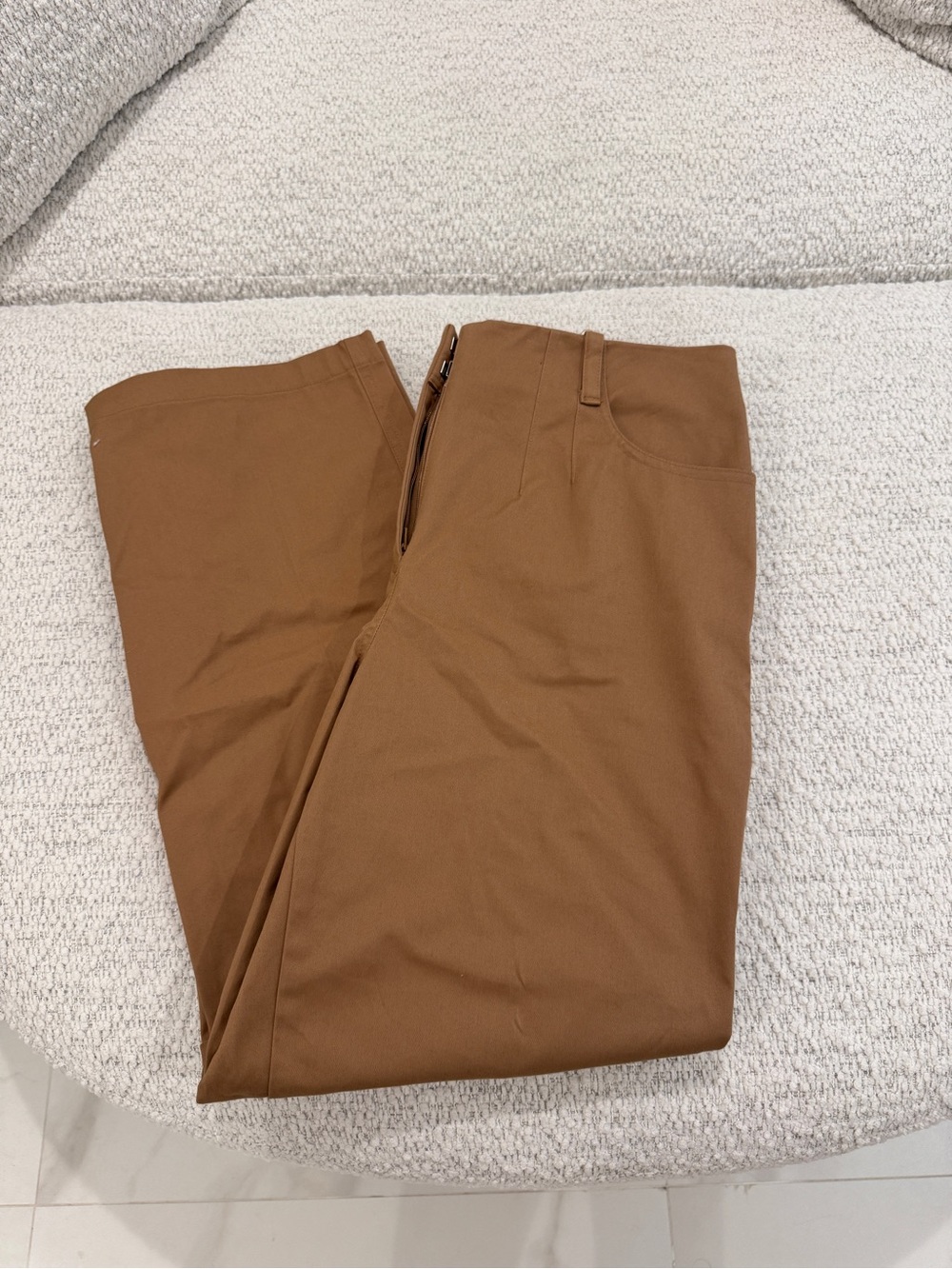 LOFT Tan High Rise Straight Leg Women’s Pants